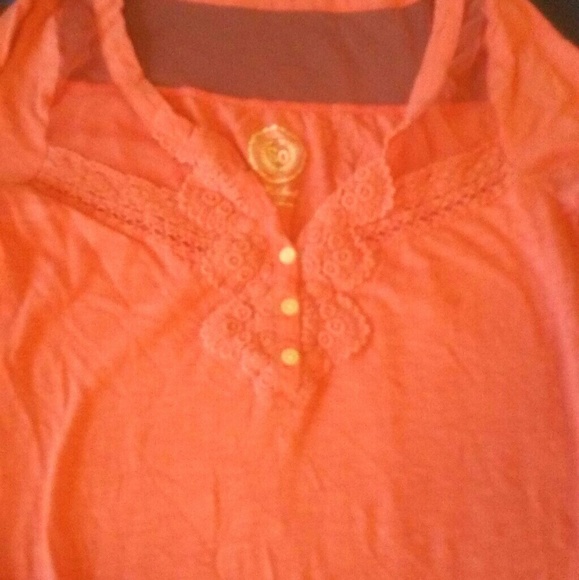 Coral long sleeve x small top - Picture 3 of 4